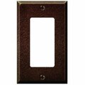 Jackson Textured Antique Copper Steel Decorator Wall Plate 9TAC117